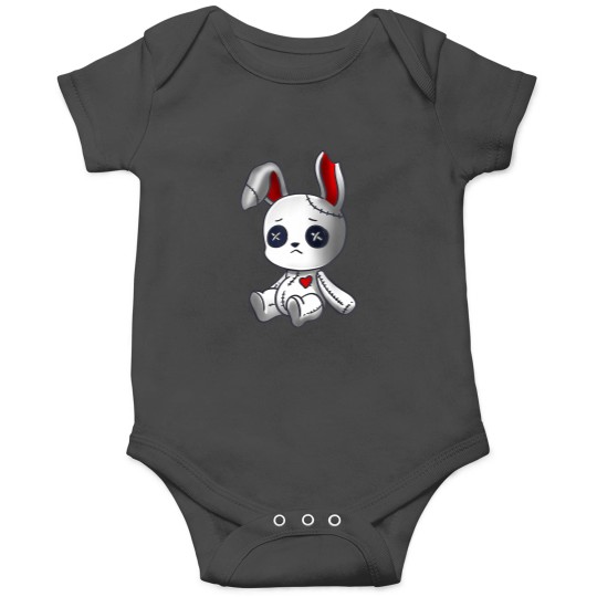 Discover Goth Bunny Shirt Cute Creepy Emo Clothes Kawaii Bunny Onesies