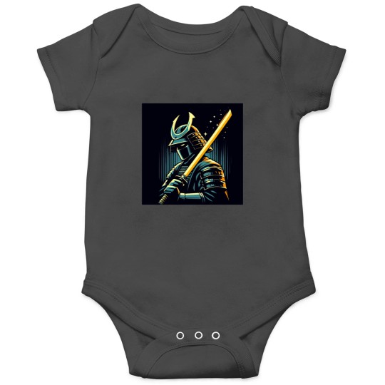 Discover Samurai Warrior Pop Art Style Onesies
