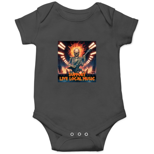 Discover 3 Support Live Local Music Onesies