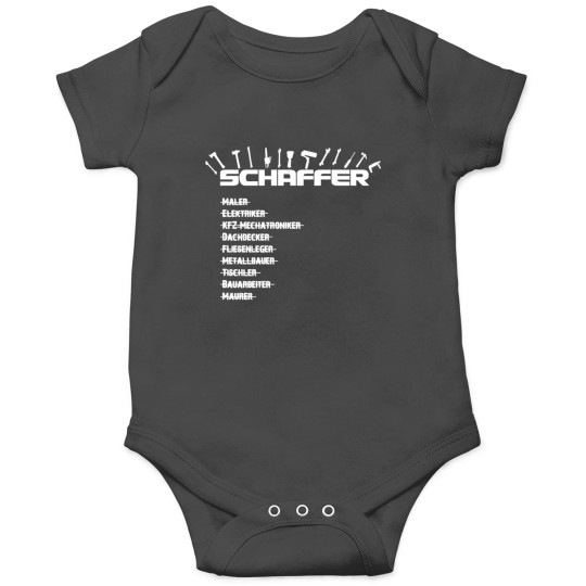 Discover Ich bin SCHAFFER WEISS Onesies