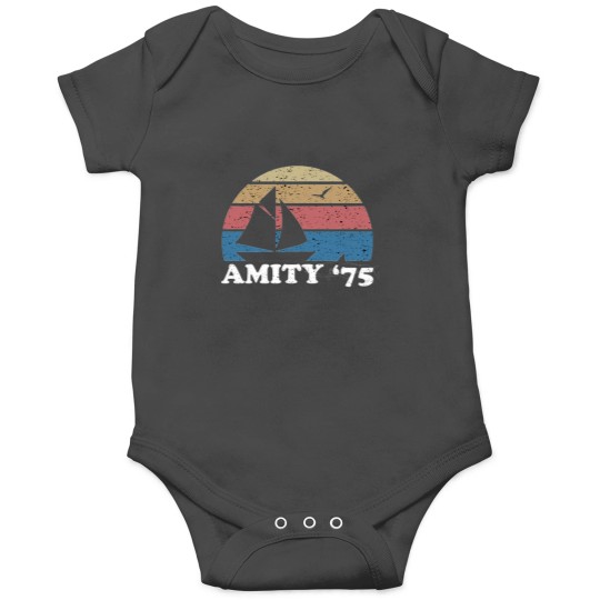 Discover Amity '75 - The Summer of Great White Shark Jaws Onesies