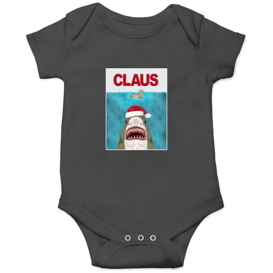 Discover Funny Christmas Santa Claus Shark Reindeer Humor Onesies
