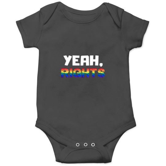 Discover Yeah Rights LGBTQ Human Rights Onesies