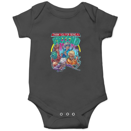 Discover Thank You For Being A Friend The Stay Golden Teenage Mutant Ninja Turtle Onesies