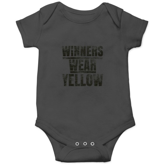 Discover Winners Wear Yellow Color Warss Camp Team Game Competition Onesies