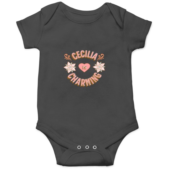 Discover Cecilia is Charming - First Names - Birthday Gifts - Alliteration Fans Essential T-Shirt Onesies