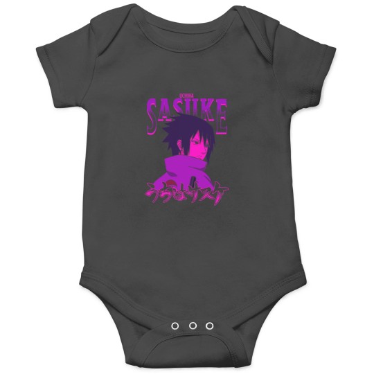 Discover Narutoo Shippuden Sasuke with Ombre Name Onesies