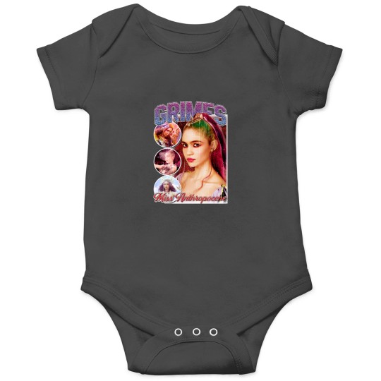 Discover Grimes Vintagess 90s BOOTLEG Style Essential Essential Onesies
