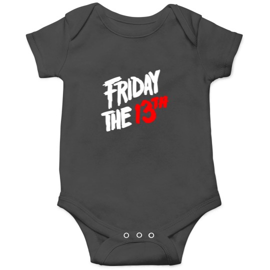 Discover Friday the 13 th logo Onesies