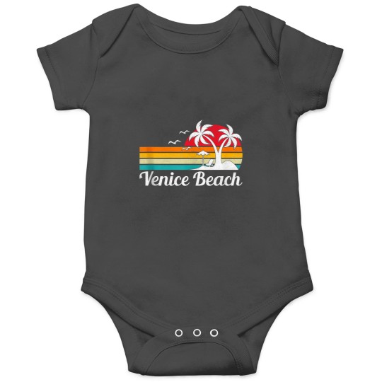 Discover summer vacation palm tree calinia venice beach Onesies