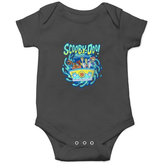 Discover Scooby-Doo Mystery Machine Portal Group Shot Pullover Onesies