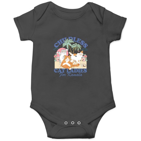 Discover Childless Cat Ladies For Kamala Onesies, Childless Cat Lady Onesies