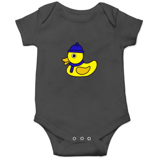 Discover Yellow Winter Duck Active Onesies