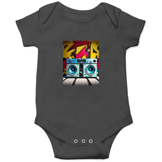 Discover 80'S Boombox 3 Onesies