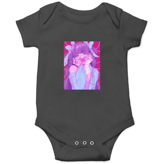 Discover Pastel Goth Yami Kawaii Menhera Waifu Anime Girl Onesies
