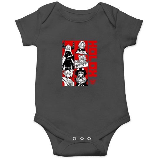 Discover Holox Red Panel Onesies