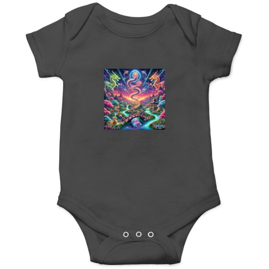 Discover Celestial Gardens A Fusion of Asian Elegance and Cosmic Dreamscape Onesies