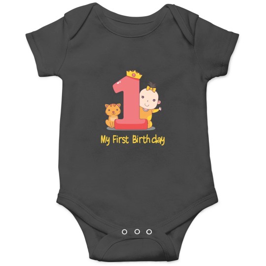 Discover My first birthday Onesies
