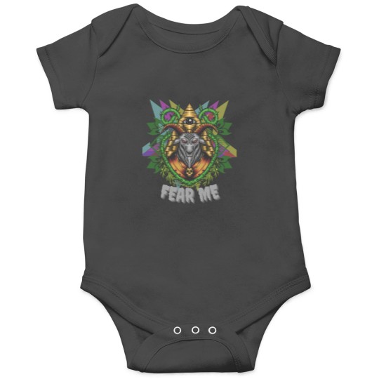 Discover fear me - nyaphomet Active Onesies