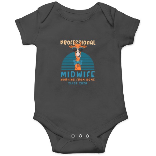 Discover Working From homess Midwife Doula Llama Birth Attendant Alpaca Onesies