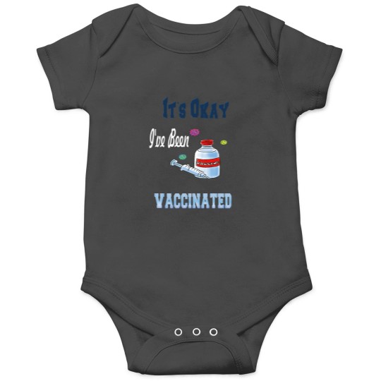 Discover Its Okay ive Been Vaccinated Premium Social Distance Gifts Onesies
