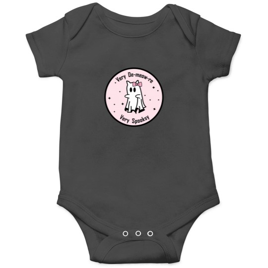 Discover Very Demeowre Very Spooksy Cat Ghostt 227 Onesies
