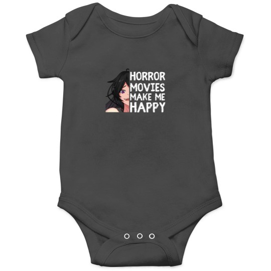 Discover I Love Horror Movies  Anime Girl Onesies