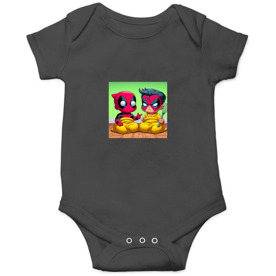 Discover Mutant Babies in Action Onesies