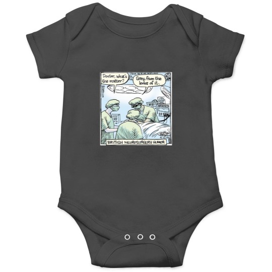 Discover Funny Piraro Neurosurgery Comic Onesies