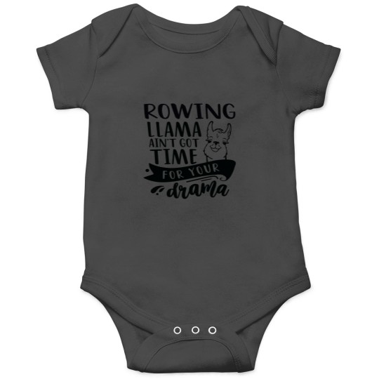 Discover Rowing Funny Llama Drama Onesies