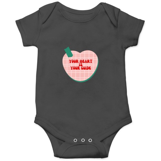 Discover Your heart is your guide Onesies