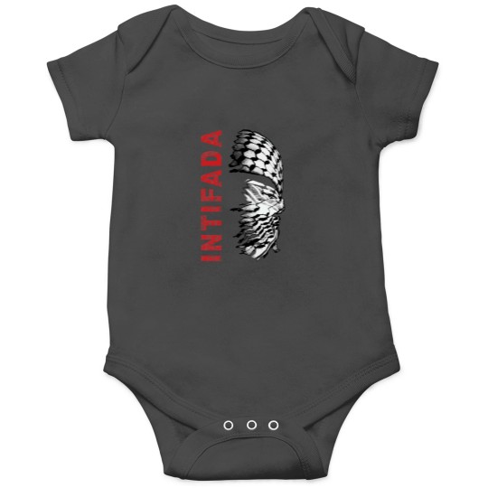 Discover Palestinian Resistance Palestine Solidarity and Freedom Support Design red Onesies