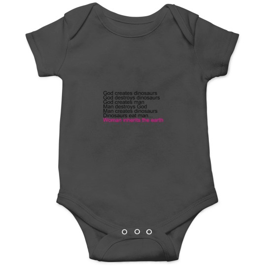 Discover Woman Inherits The Earth Onesies