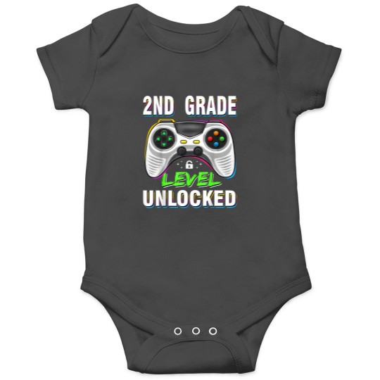 Discover 2Nd Grade Level Unlocked Video Game Back To School Onesies