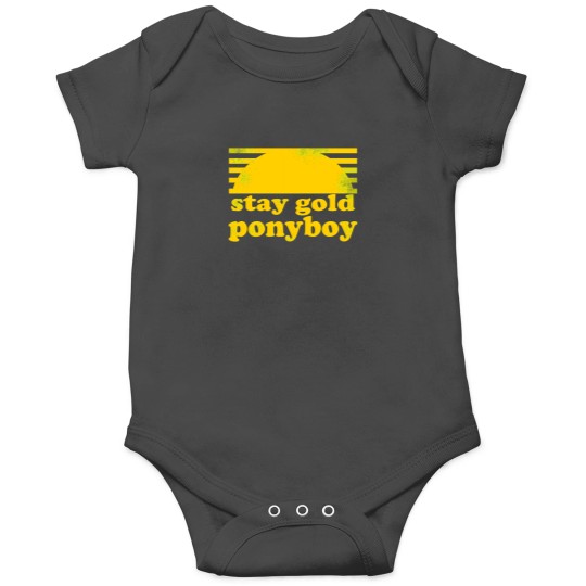 Discover Stay Gold Ponyboy Onesies