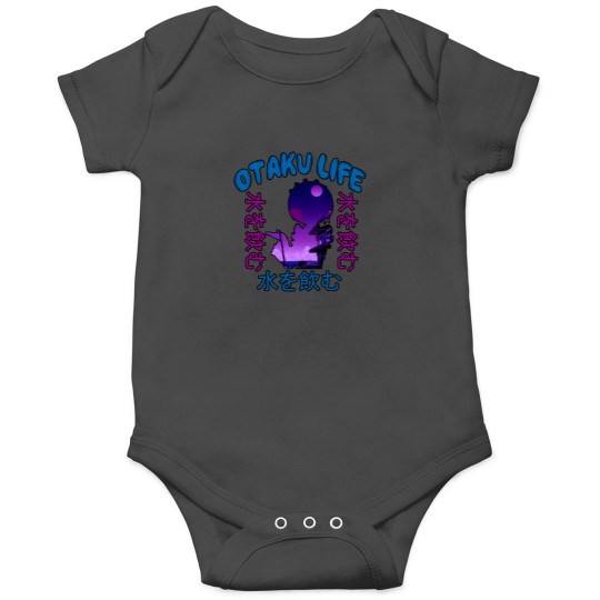 Discover Otaku Life  Rare Japanese Vaporwave Aesthetic 4 Onesies