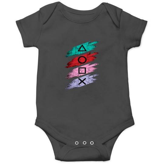 Discover Playstation buttons Onesies