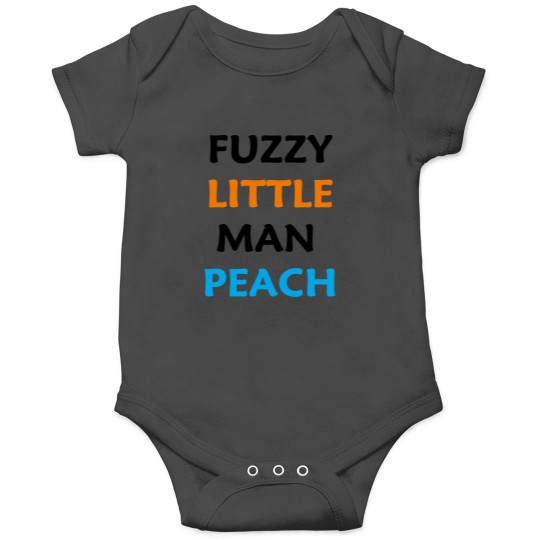 Discover Old Gregg - Fuzzy Little Man Peach Onesies