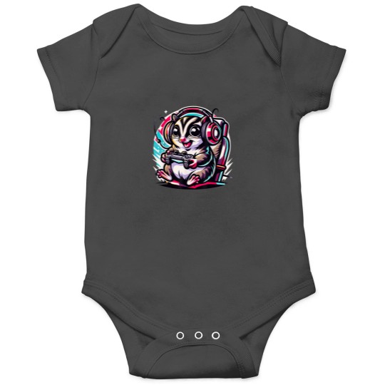 Discover Sugar Glider Shirt Kids Funny Sugar Glider Video Onesies