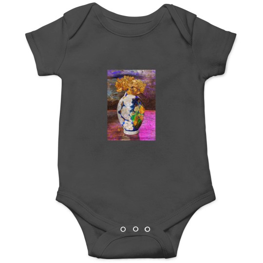 Discover the flowers of gold Onesies