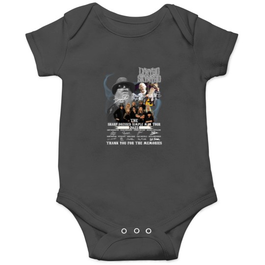 Discover The sharp dressed simple man tour zz top lynyrd skynyrd signatures 2023 Onesies