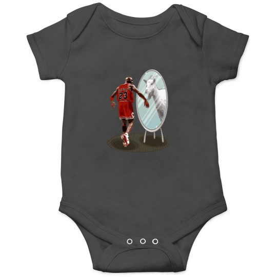 Discover Michael jordan Mirror GOAT Onesies