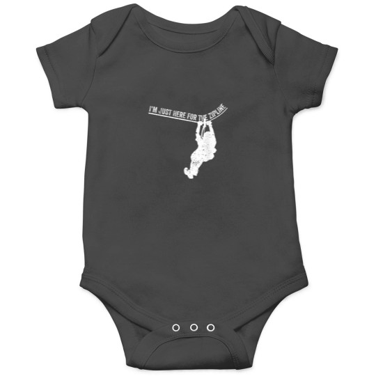 Discover Im Just Here for the Zipline For Men Women Zipli Onesies