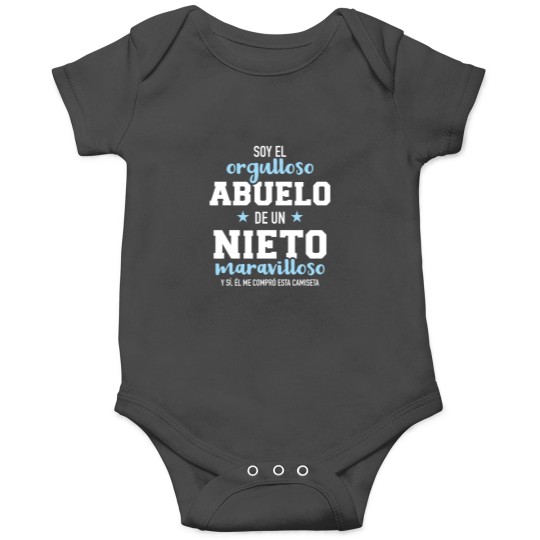 Discover Orgulloso abuelo de un nieto maravilloso Onesies