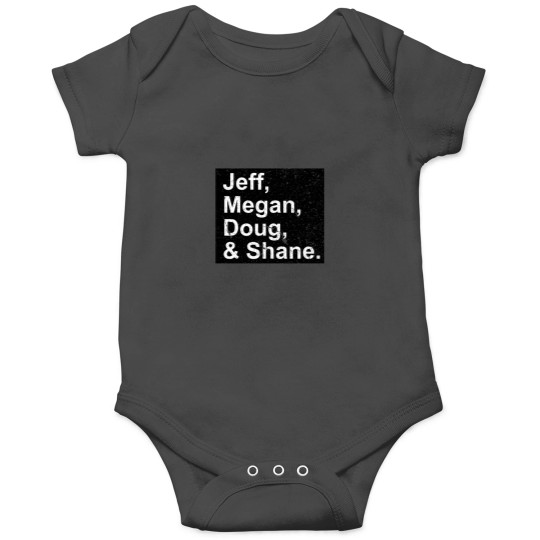 Discover Jeff Lewis Live Crew Names Jeff Megan Doug Shane Onesies