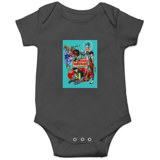 Discover Gorillaz Cool Member Cartoon Onesie