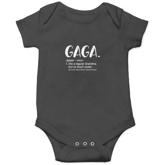 Discover Gaga like a regular Grandma but Cooler Mothers D Onesies