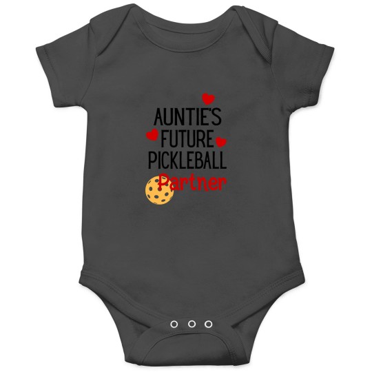 Discover Aunties Future Pickleball Partner Matching Niece Nephew Onesies
