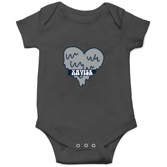 Discover Xavier University Heart Onesies