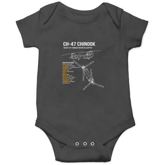 Discover CH47 Chinook Helicopter Onesies